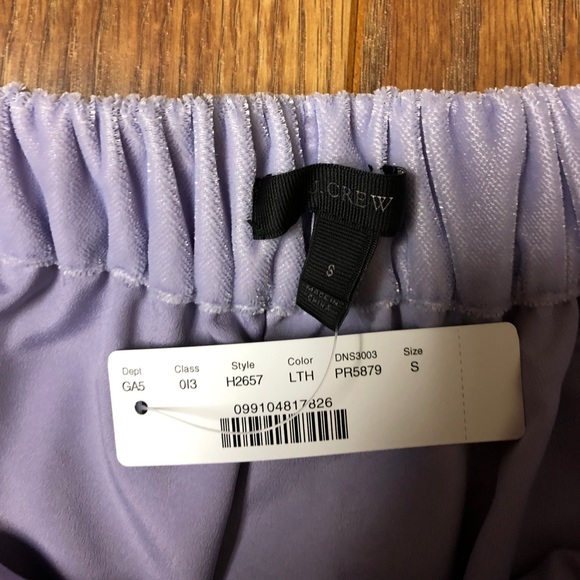 J. Crew Peplum Velvet Skirt - Picture 4 of 6